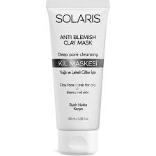 Solaris Kil Maskesi Yağlı ve Lekeli Ciltler İçin 100 ml