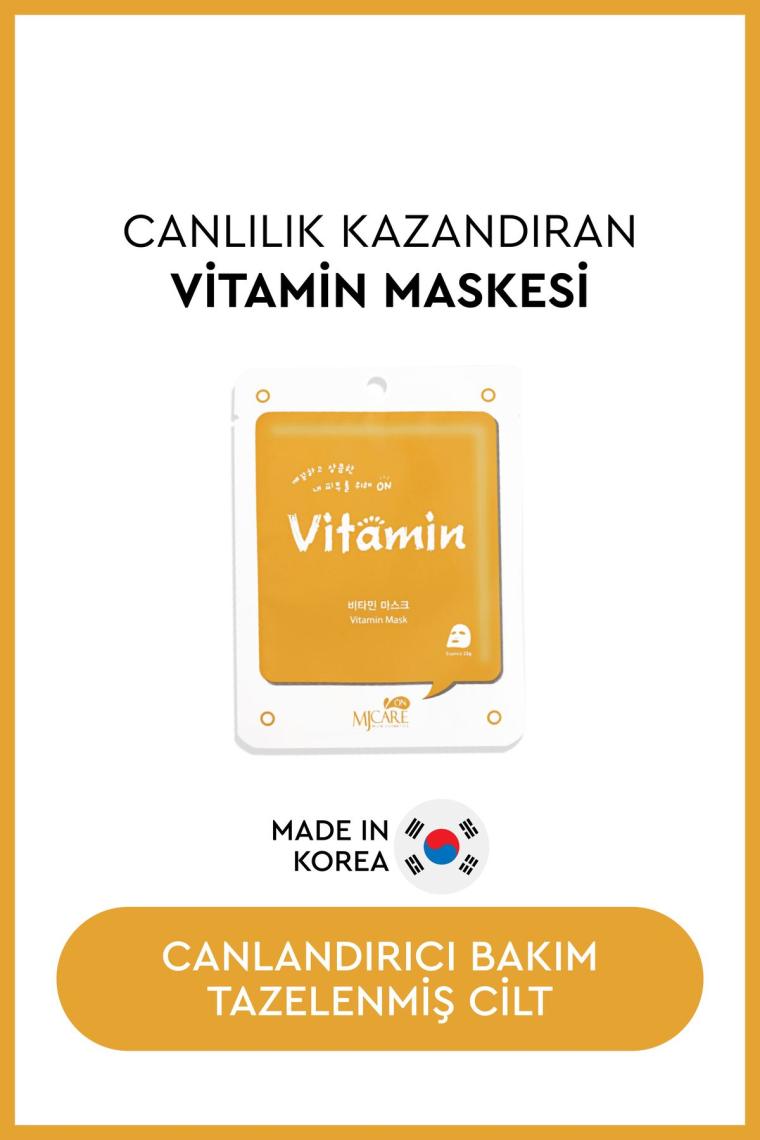 MJ Care On Vitamin Mask -Vitamin Maskesi 8809220800221