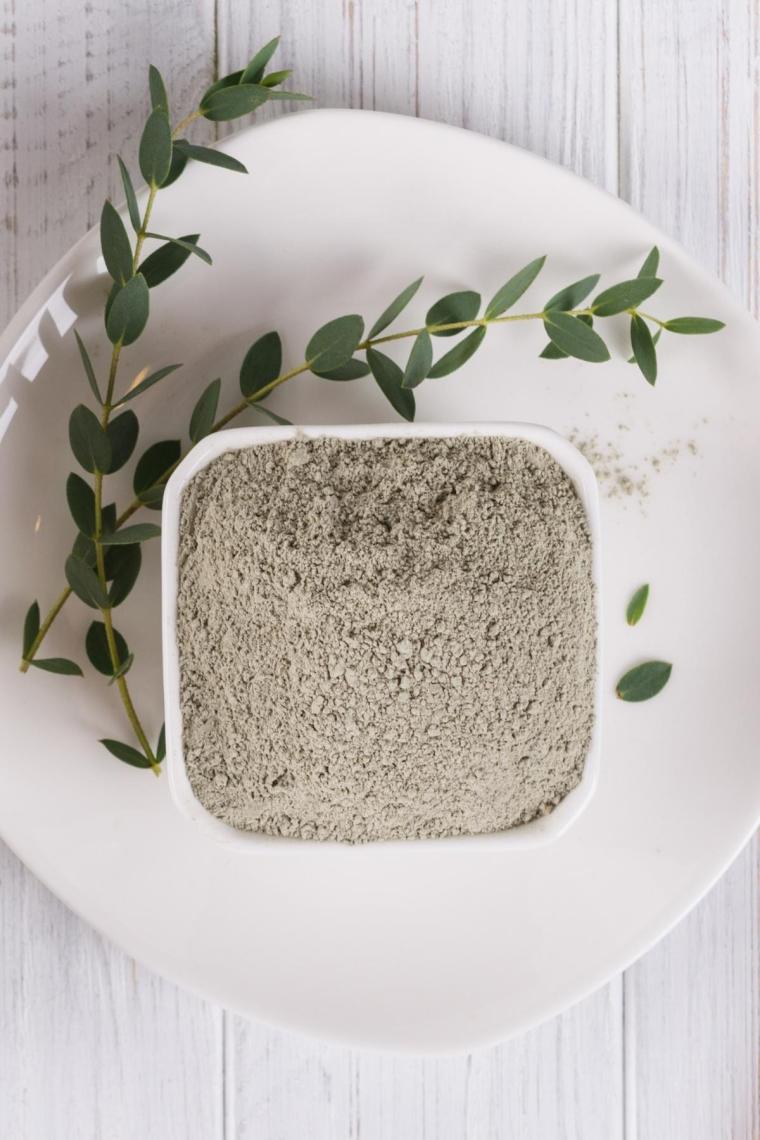 Doğal Kil Maskesi Cilt Bakım Seti 750 Gr (yeşil-beyaz-sarı)