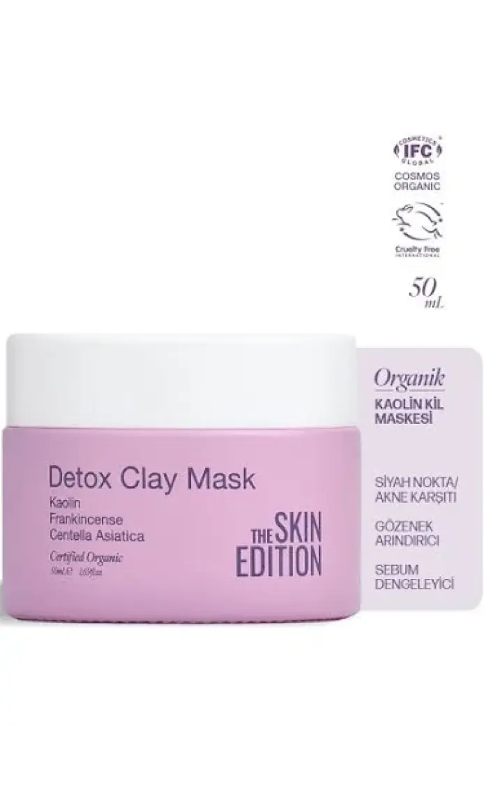The Skin Edition Organik Kaolin Kil Maskesi 50 ml