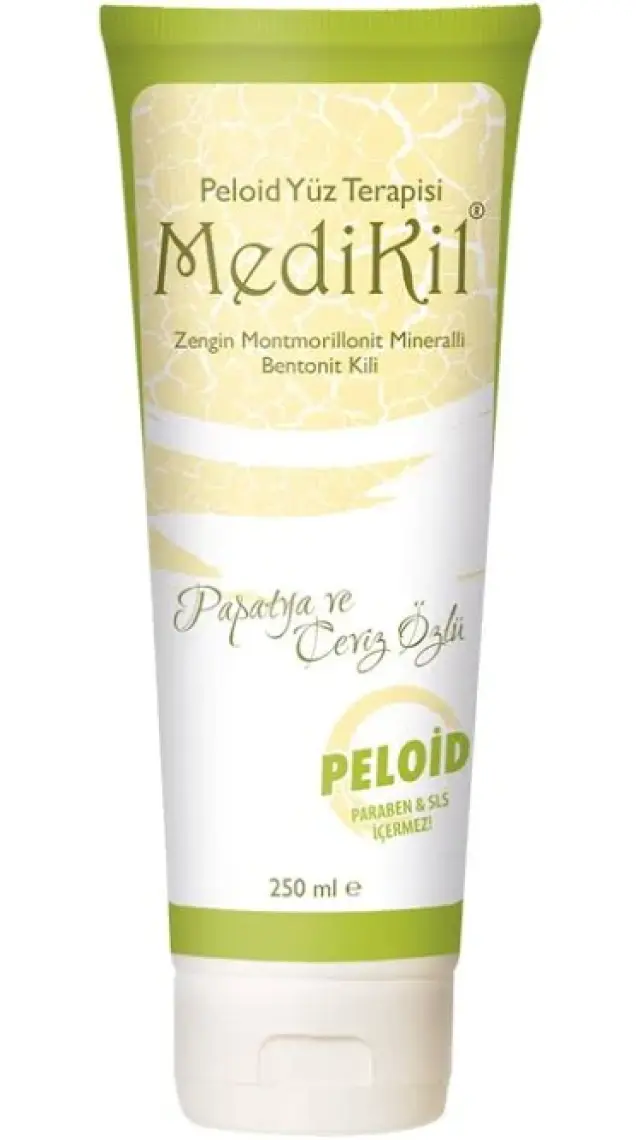 Medikil Peloid Yüz Terapisi Maske 250Ml Bentonit Kil