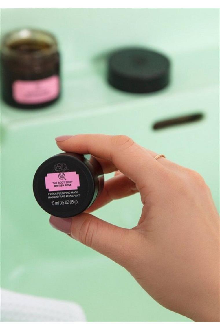 The Body Shop British Rose - Besleyici ve Nemlendirici Maske 15 ML