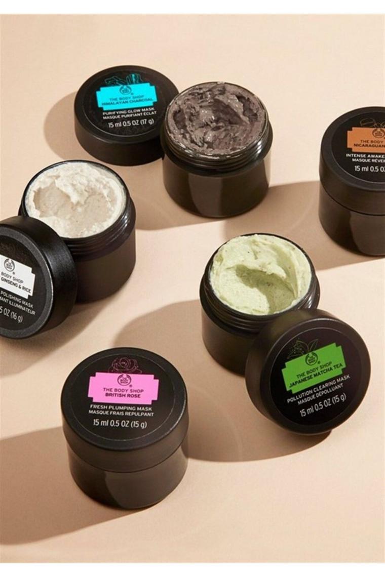 The Body Shop British Rose - Besleyici ve Nemlendirici Maske 15 ML