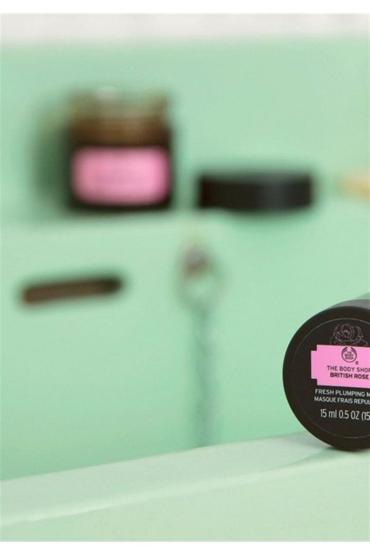 The Body Shop British Rose - Besleyici ve Nemlendirici Maske 15 ML