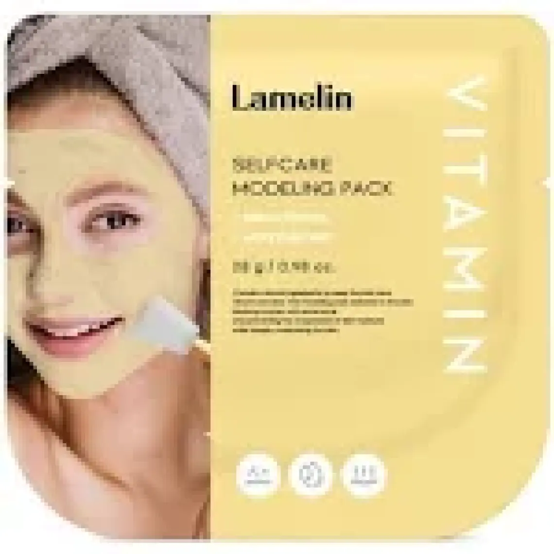 Aydınlatıcı ve Canlandırıcı Tek Kullanımlık Modelling Maske Seti Lamelin Modelling Pack