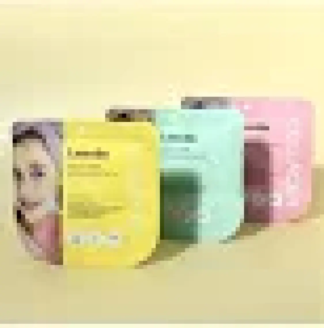 Aydınlatıcı ve Canlandırıcı Tek Kullanımlık Modelling Maske Seti Lamelin Modelling Pack