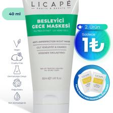Licape Besleyici Gece Maskesi ( Çay Ağacı Özlü ) 50ml