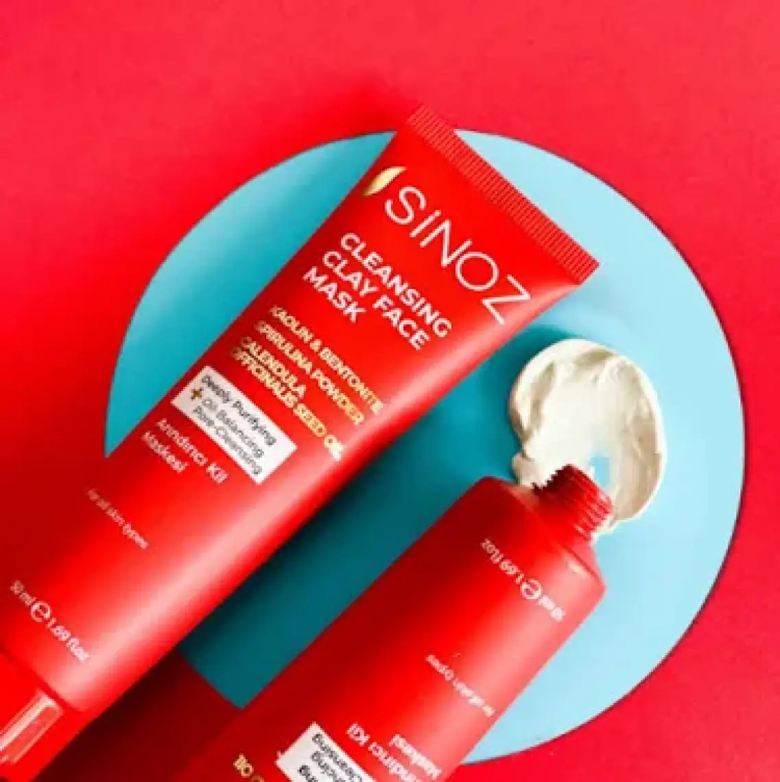 Sinoz Yüz Bakım Kil Maskesi 50 ml Tüm Ciltler için