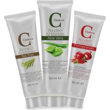 Claderm 50ML 3'lü (Tea Tree-Aloe Vera-Pomegranate) Avantaj Paketi