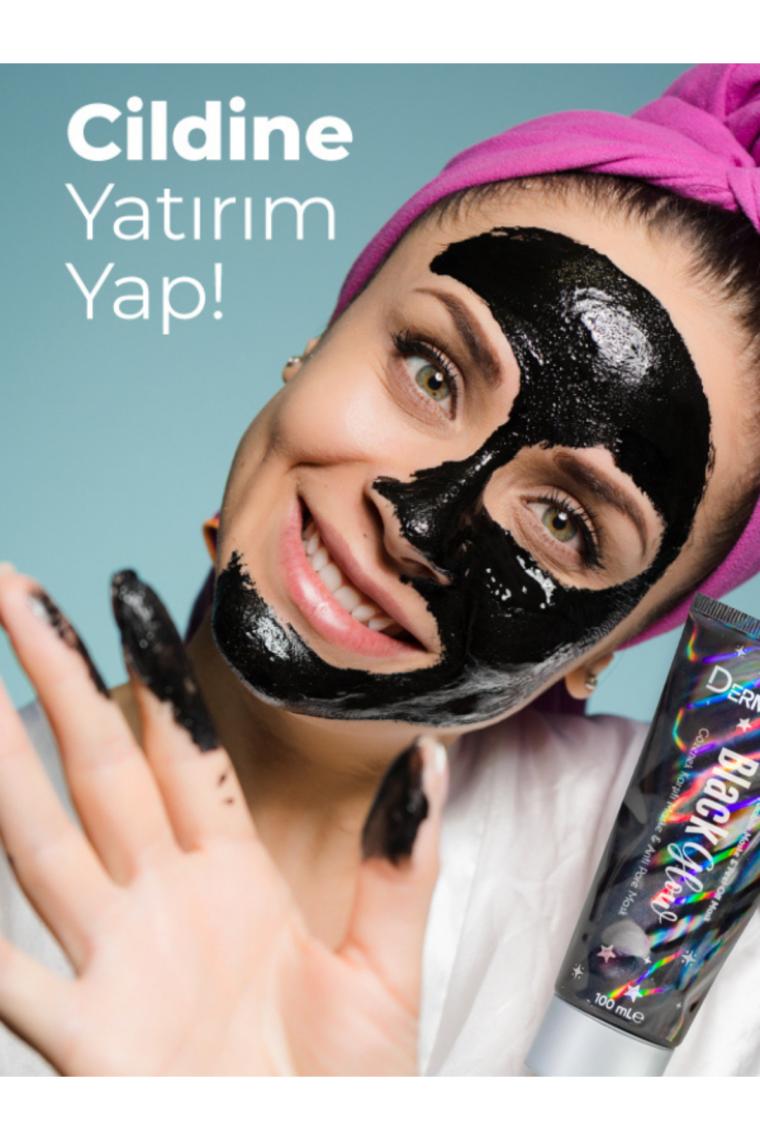 Black Glow Gözenek Karşıtı Soyulabilir Maske 100ml Anti Pore Mask Siyah Maske Siyah Nokta