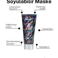Black Glow Gözenek Karşıtı Soyulabilir Maske 100ml Anti Pore Mask Siyah Maske Siyah Nokta