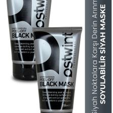 Ostwint Soyulabilir Siyah Maske 150 ml 2 Adet
