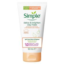 Simple Protect & Glow Kil Maskesi Detox Işıltı veren 50 ML
