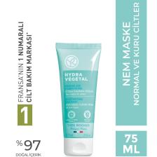 Normal Ve Kuru Cilt, Pantenol Nem Maskesi-hydra Vegetal Bitkisel Nemlendirici Bakım-75ml
