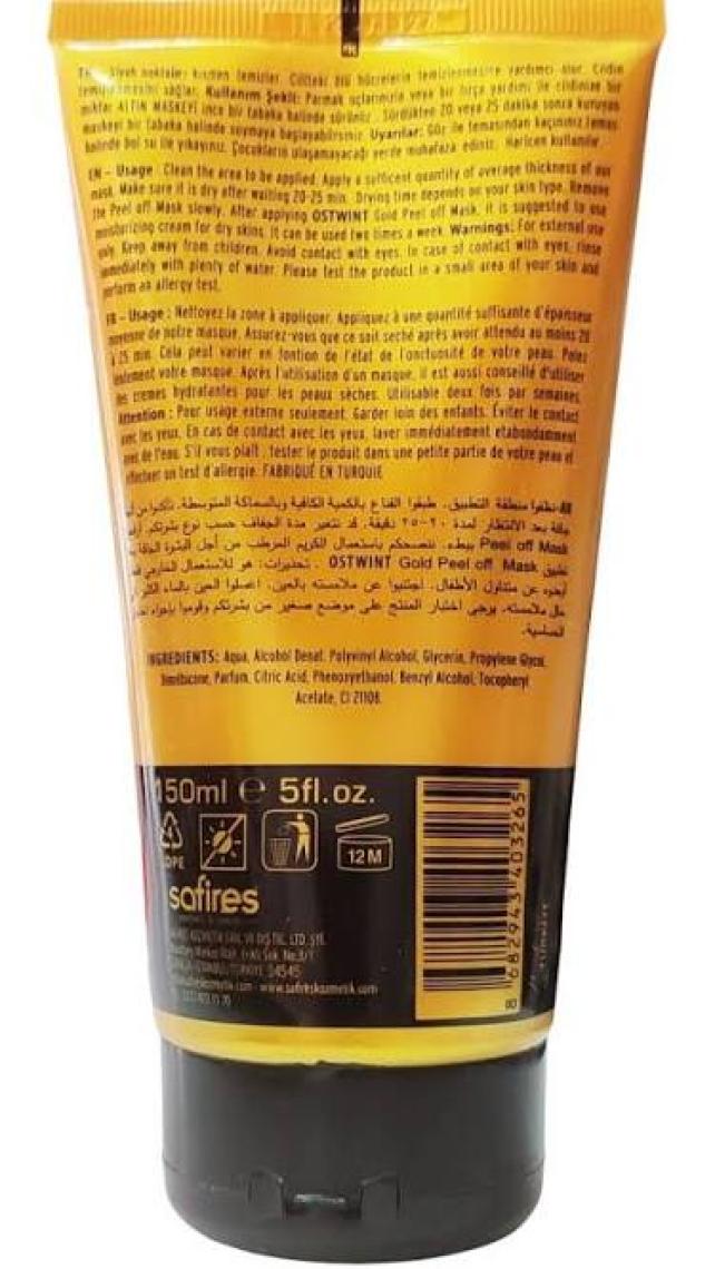 Ostwint Altın Maske 150 ml