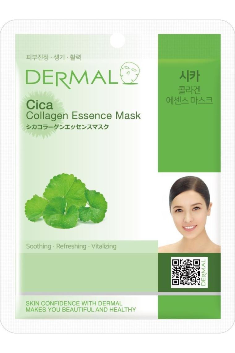 Canlandırıcı, Yenileyici, Sakinleştirici Centella Asiatica Özlü Kolajen Maske 23 Gr