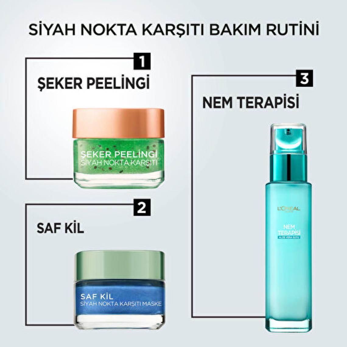 Loreal Paris Saf Kil Siyah Nokta Karşıtı Maskesi 50 ml