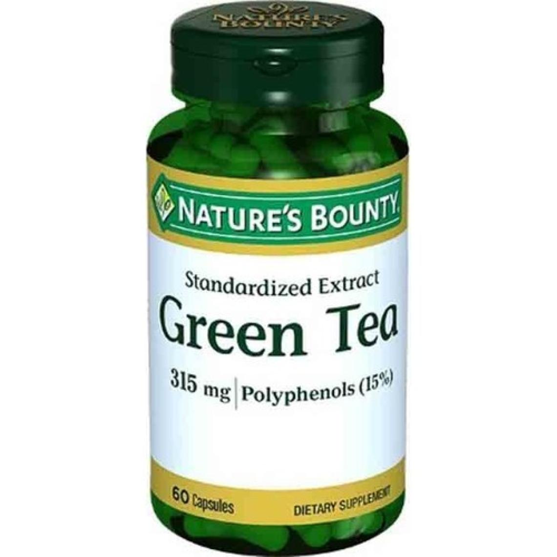 Nature's Bounty Green Tea 315mg 60 Kapsül