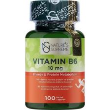 Nature's Supreme Vitamin B6 10 Mg 100 Kapsül