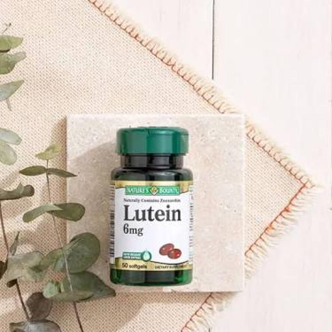 Natures Bounty Lutein 6 Mg 50 Softgels