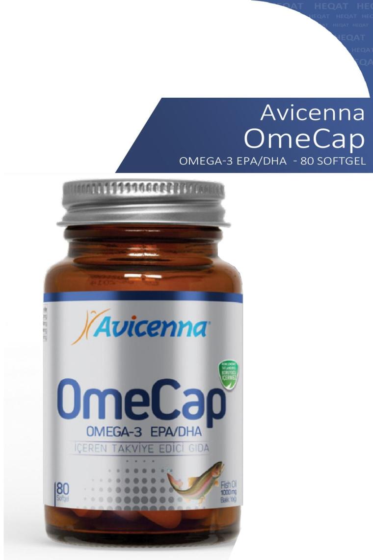 Avicenna Omecap Omega-3 80 soft jel