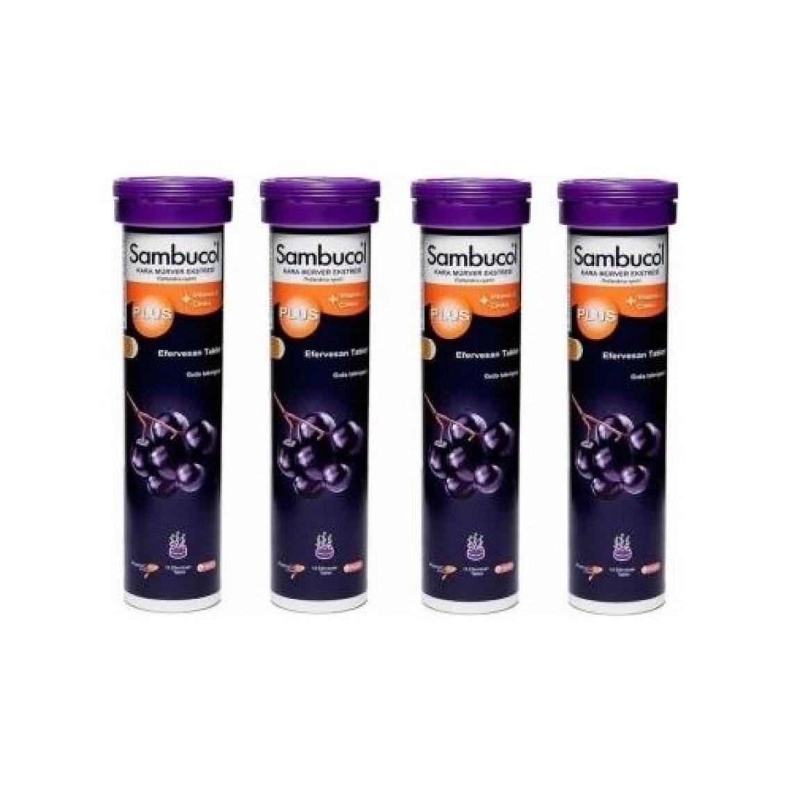 Sambucol Plus Efervesan Tablet 4 Adet