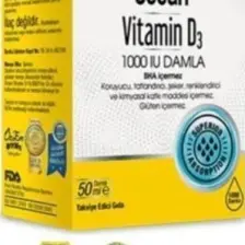 Ocean Vitamin D3 1000 IU Damla 50 ml