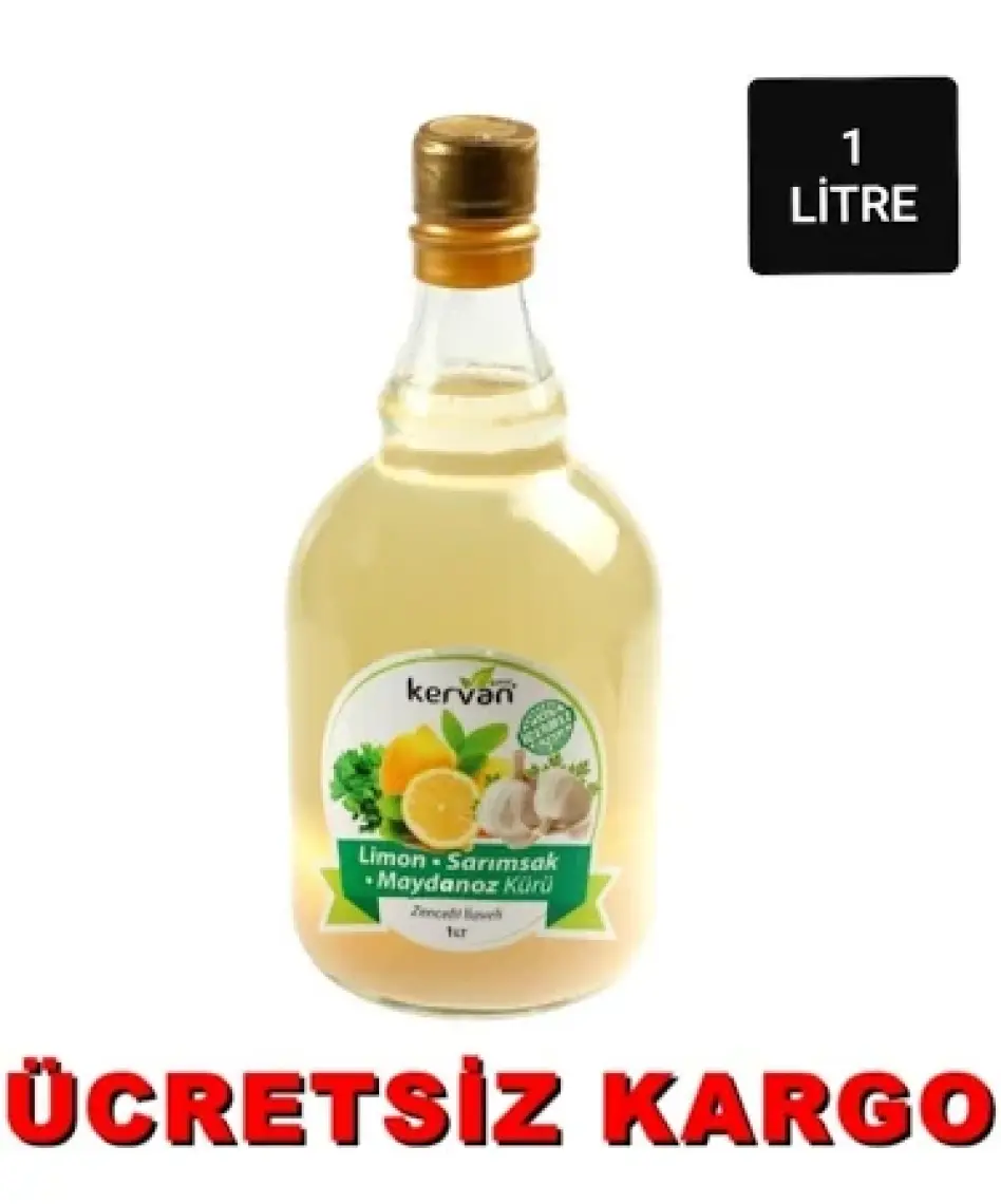Emr Kervan Limon Sarımsak Maydanoz Kürü 1lt