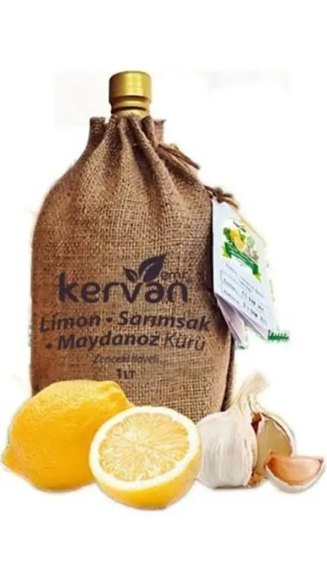 Emr Kervan Limon Sarımsak Maydanoz Kürü 1lt