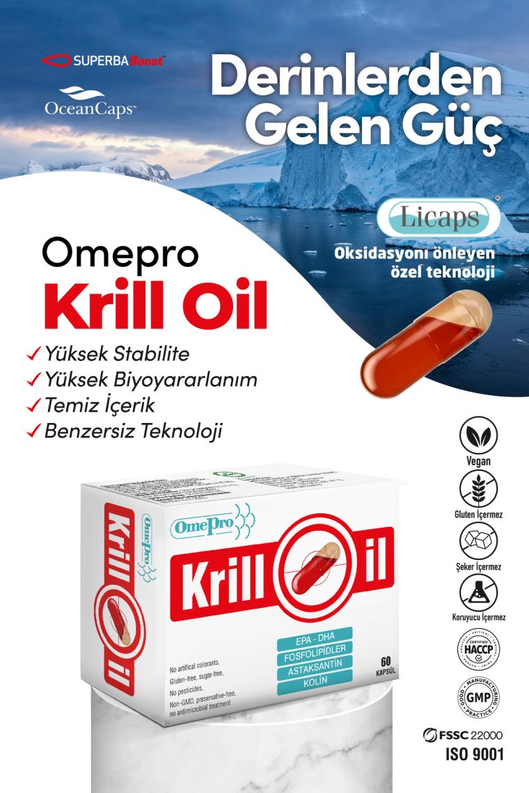 Anti Krill Oil (Krill Yağı) 60 Likit Kapsül