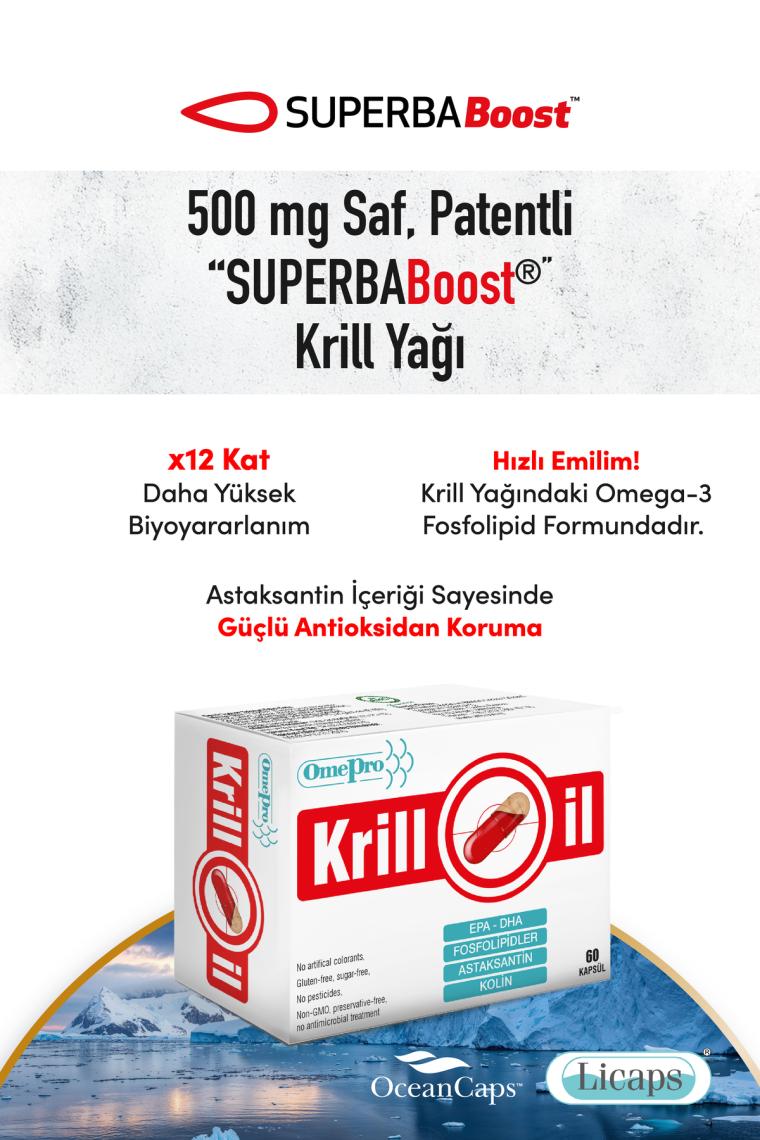 Anti Krill Oil (Krill Yağı) 60 Likit Kapsül