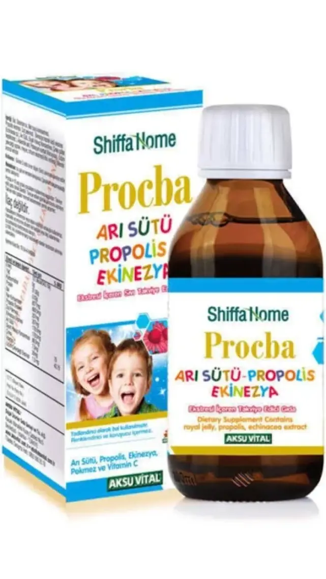 SHİFFA HOME Procba (Arı Sütü-Propolis-Ekinezya) ŞURUP 100 ML