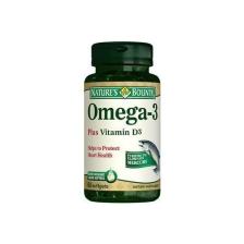 Nature's Bounty Omega-3 Plus Vitamin D3 60 Kapsül NAT307812