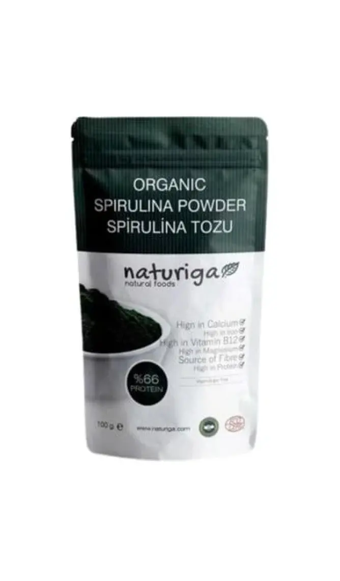 Naturiga Organik Spirulina Tozu 100 Gr.