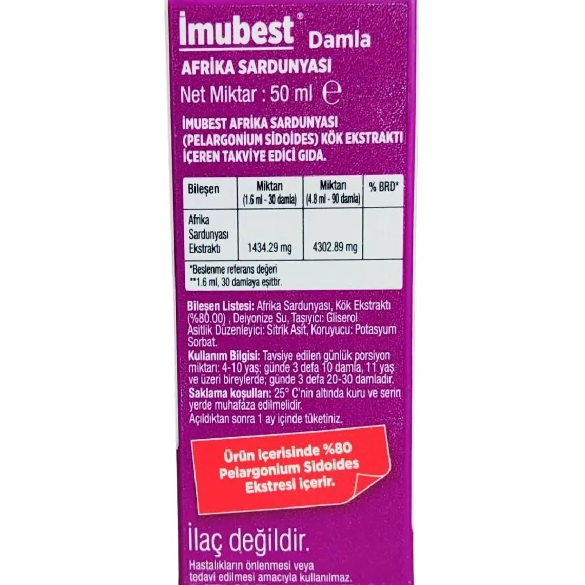 İmubest Damla 50 ml