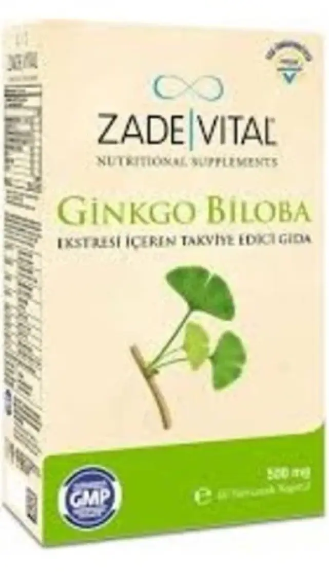 Zade Vital Ginkgo Biloba 30 Kapsül