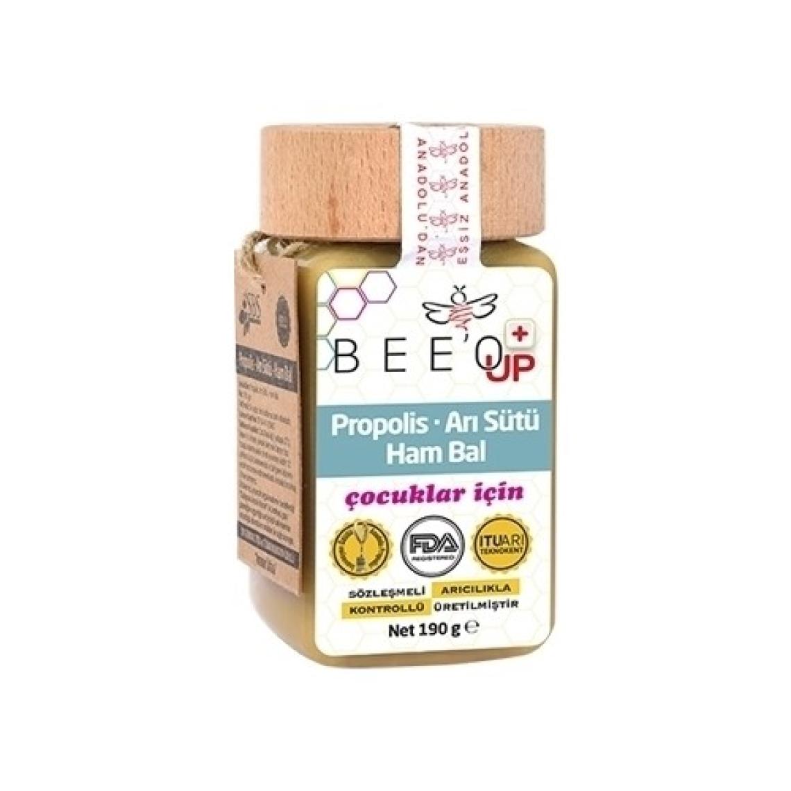 Bee'o Up Propolis Arı Sütü Ham Bal 190GR Çocuklar İçin