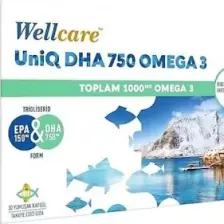 Wellcare Uniq 750 Omega 3 30 Kapsül