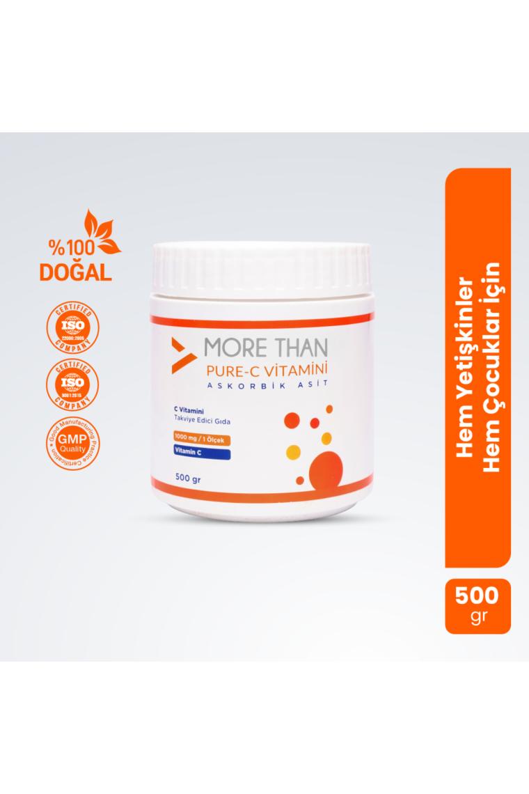 More Than Pure C Askorbik Asit 500 gr