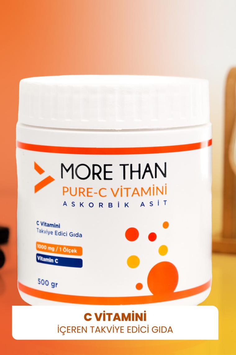 More Than Pure C Askorbik Asit 500 gr