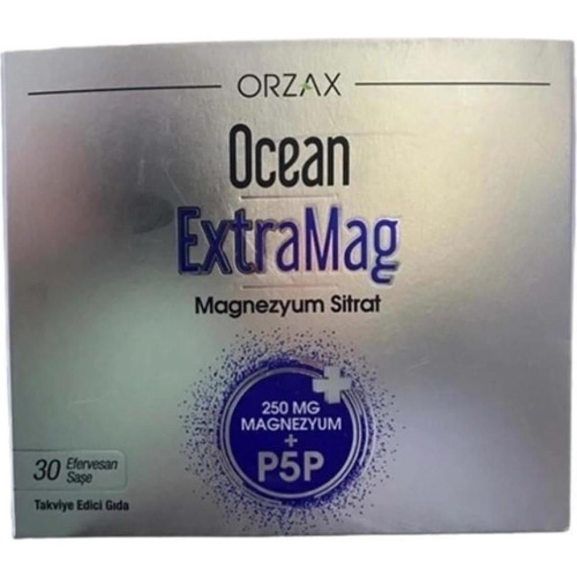 Orzax Ocean Extramag Magnezyum Sitrat 30 Saşe