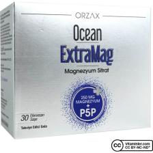 Orzax Ocean Extramag Magnezyum Sitrat 30 Saşe