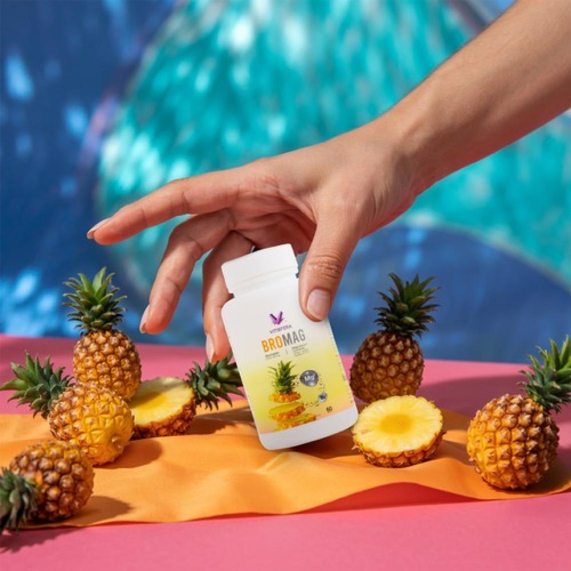 Vitisfera BroMag Bromelain Magnezyum Kompleks - Vitamin B6 60 Tablet