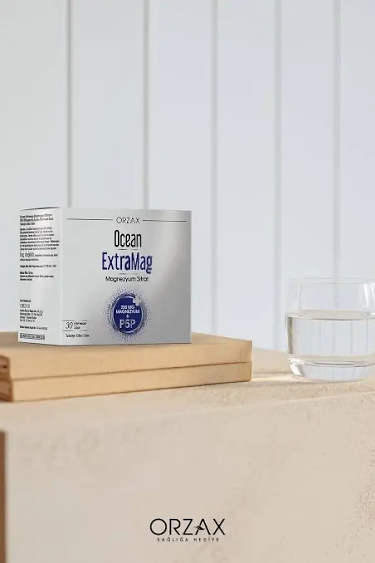 Orzax Ocean Extramag Magnezyum Sitrat 30 Saşe