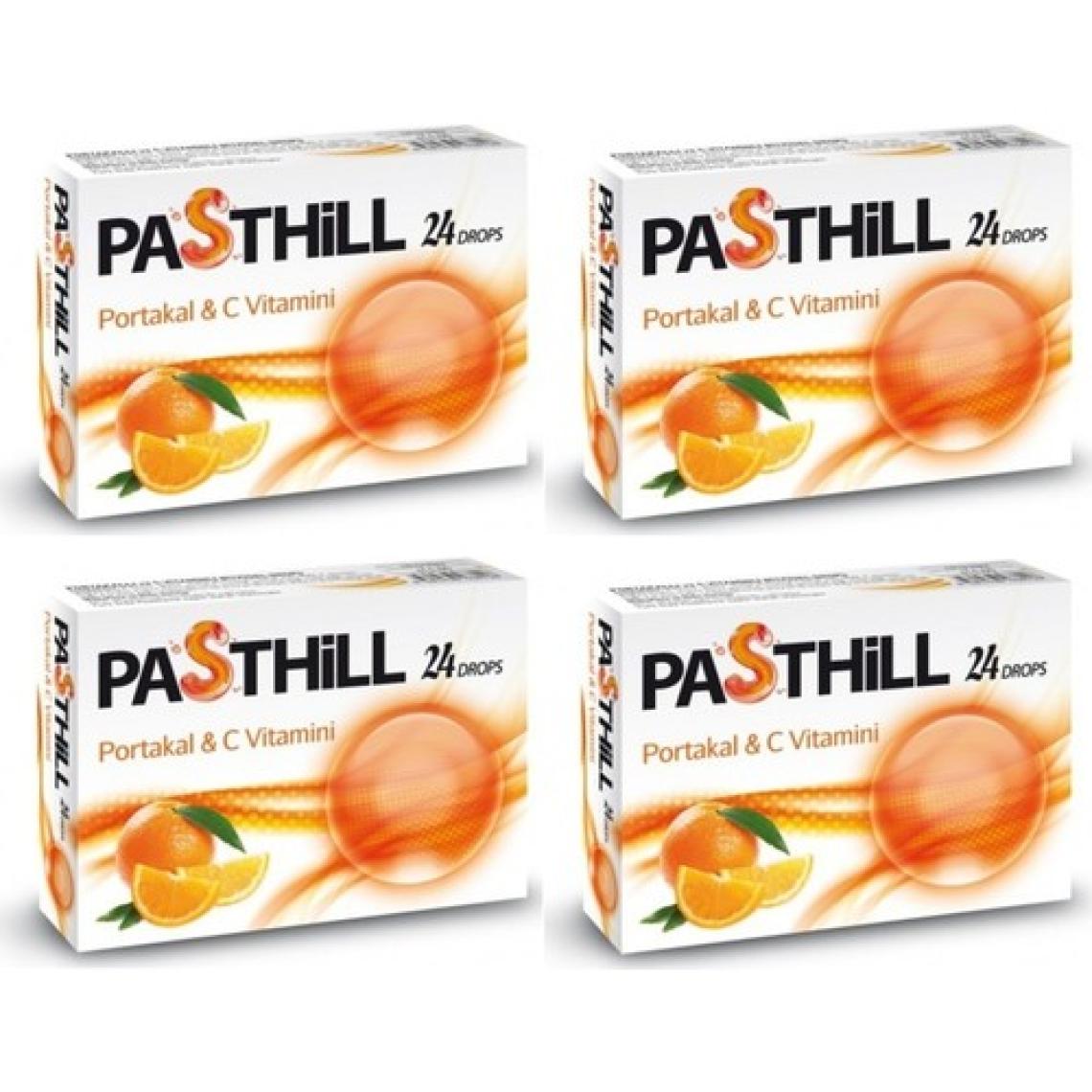 Ledapharma Pasthill Portakal & C Vitamini 24 Drops 4 Kutu