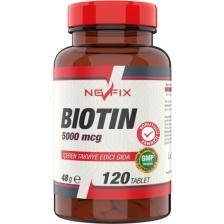 Nevfix Biotin 5000 Mcg 120 Tablet