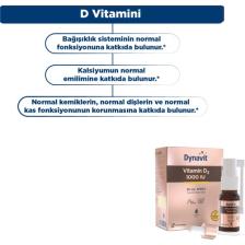 Dynavit Vitamin D3 1000 IU 20 mL Sprey - D3 Vitamini