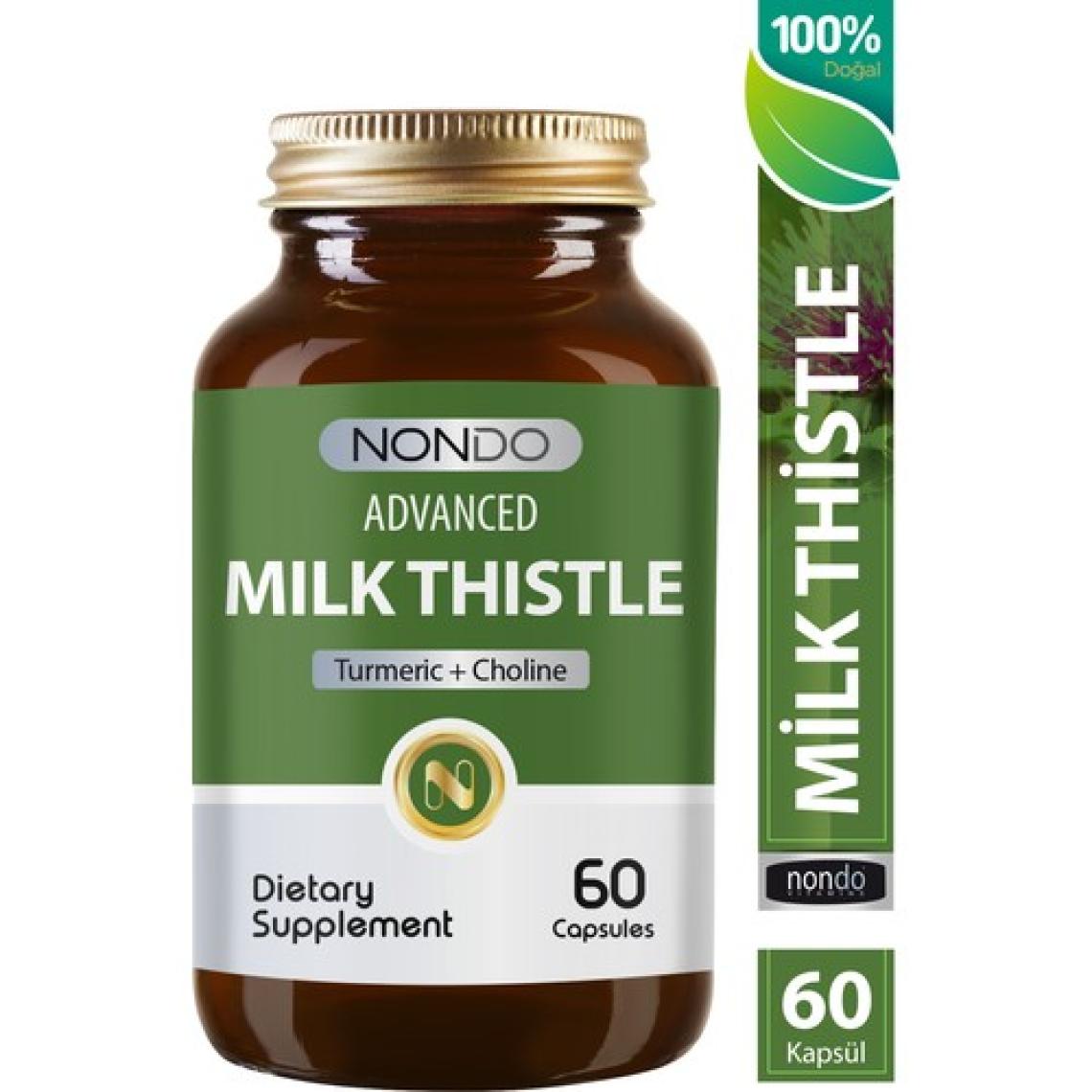 Nondo Advanced Milk Thistle 60 Kapsül