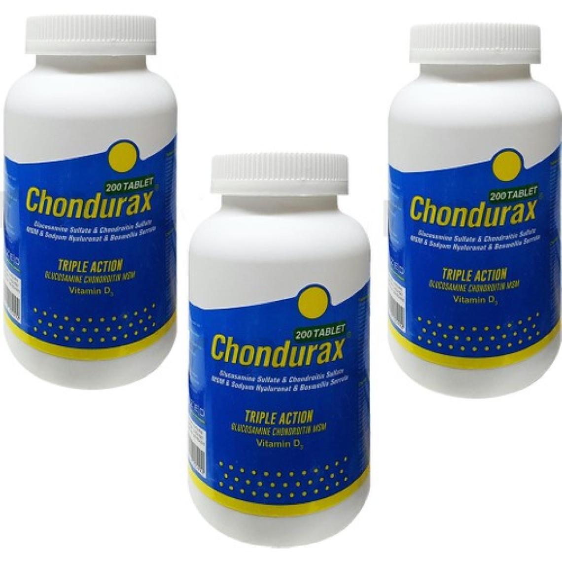 Chondurax Triple Action D3 Vitamin 200 Tablet x 3 Adet