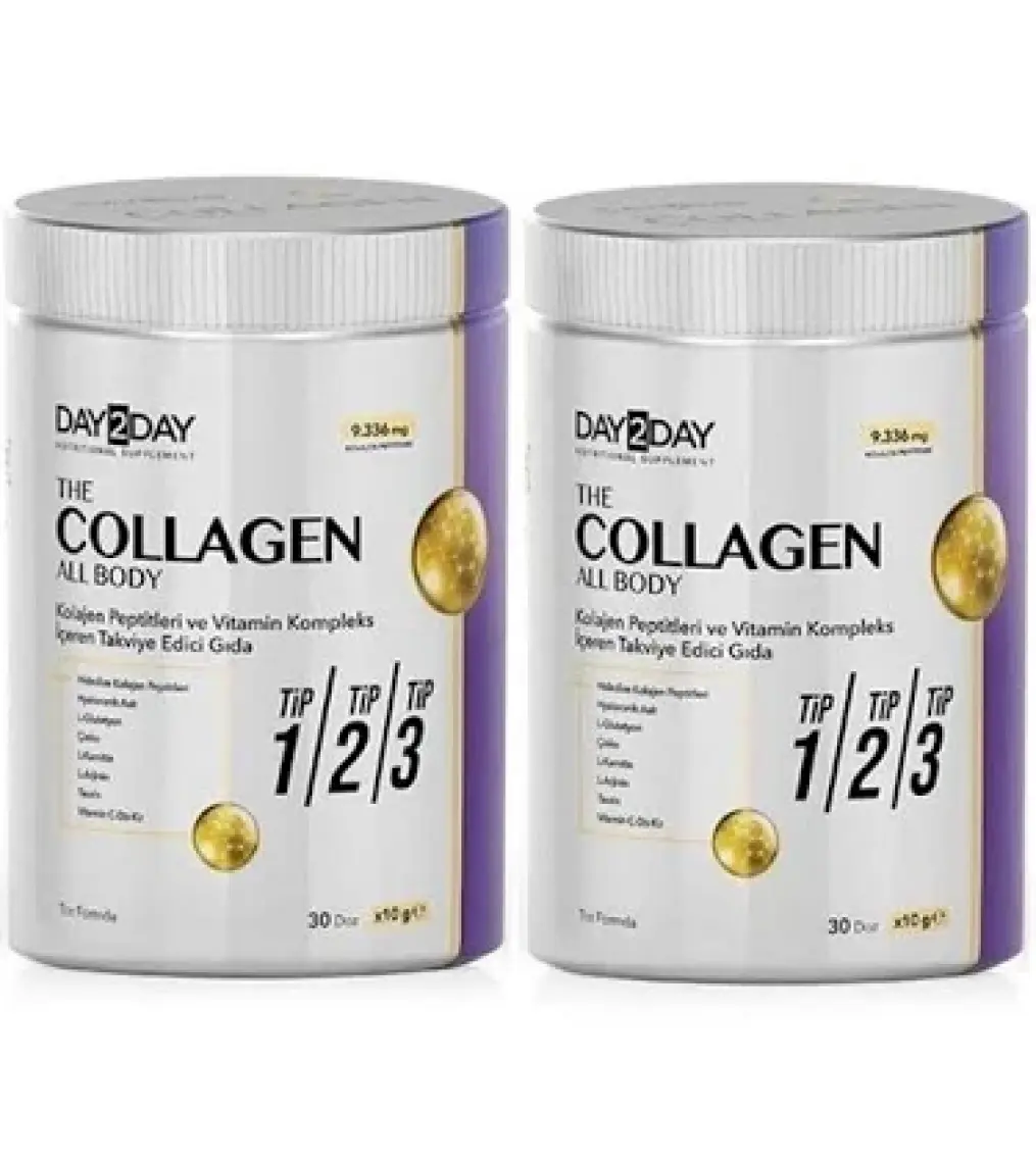 Day2Day All Body Collagen Toz Form 2x300 g